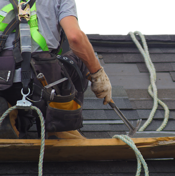 Residential Roof Needs Immediate Repair
