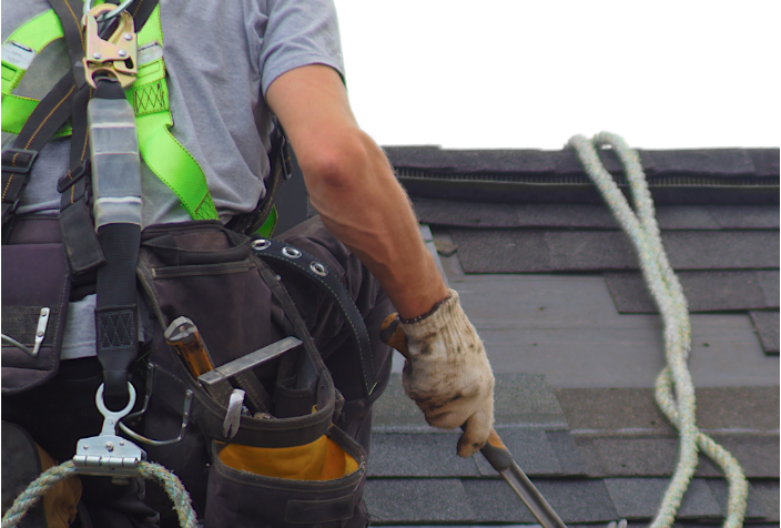 Residential Roof Needs Immediate Repair