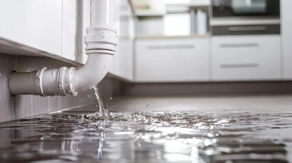 professional water damage repair technician using moisture meter in Anna TX