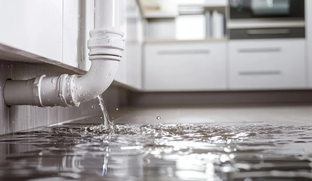 professional water damage repair technician using moisture meter in Anna TX