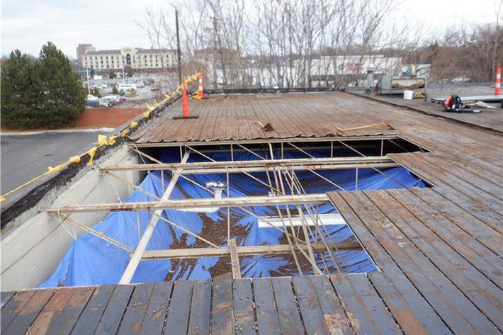 commercial roof replacement