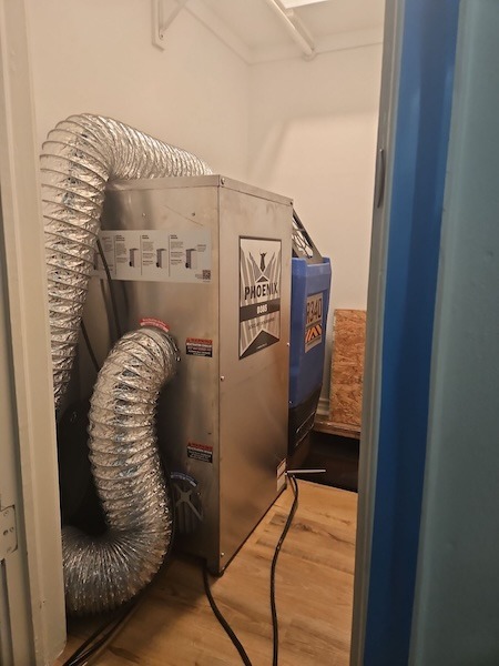 Crawl space drainage and moisture control placeholder