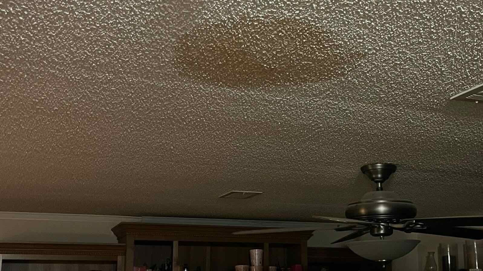 Ceiling Stain completed repair placeholder