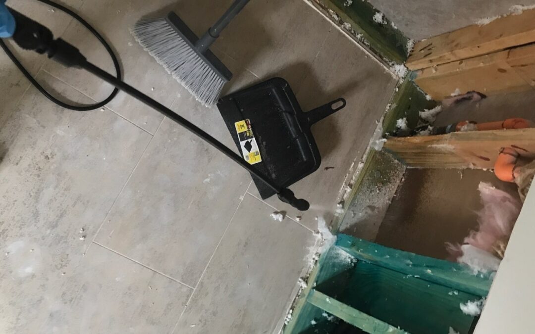 Subfloor Water Damage Mitigation in Dallas, TX