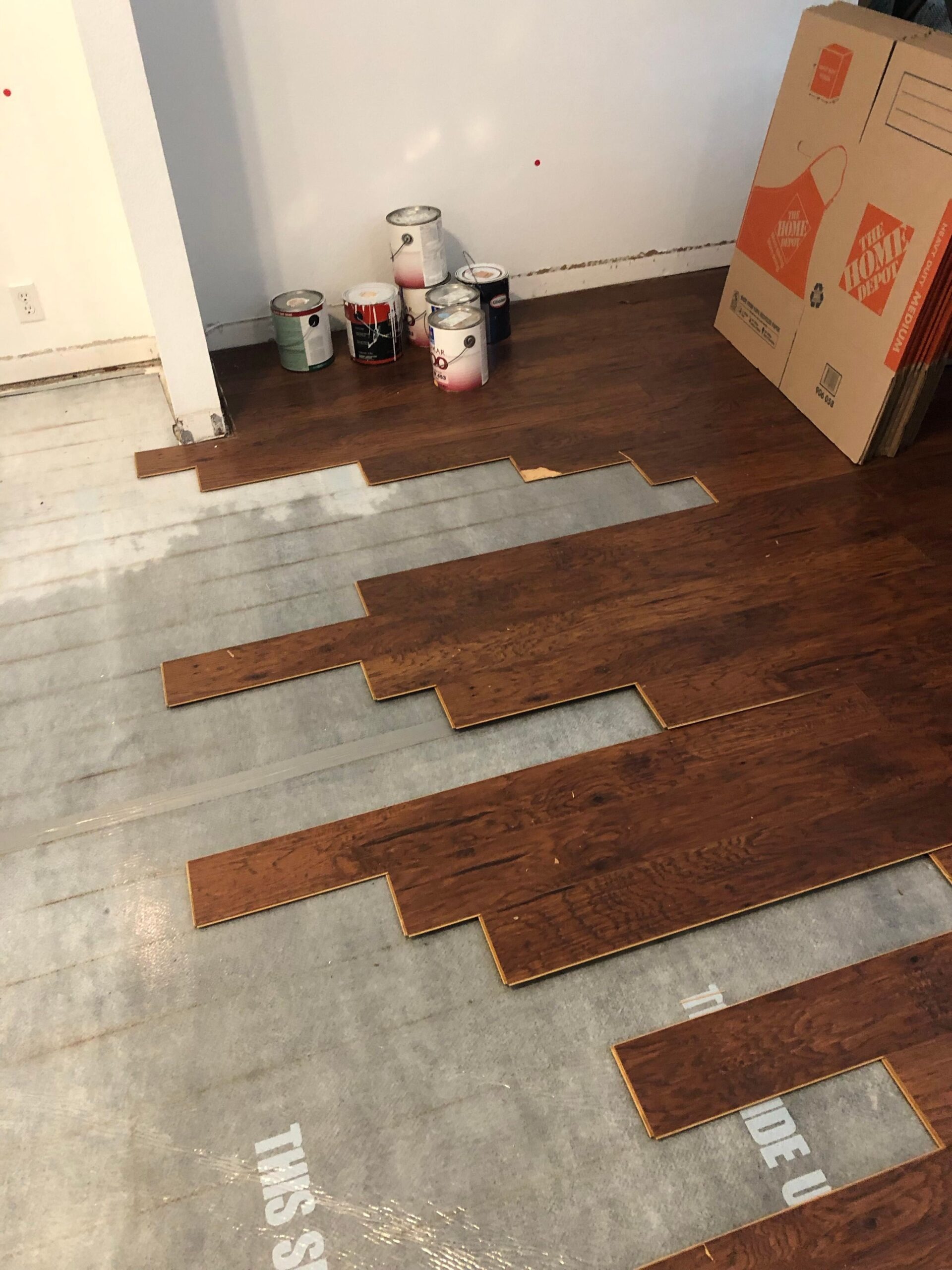 Water Damage project documentation in Pottsboro, TX