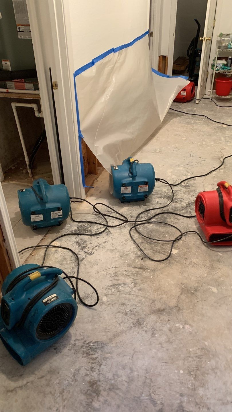 Water Damage project documentation in Pottsboro, TX