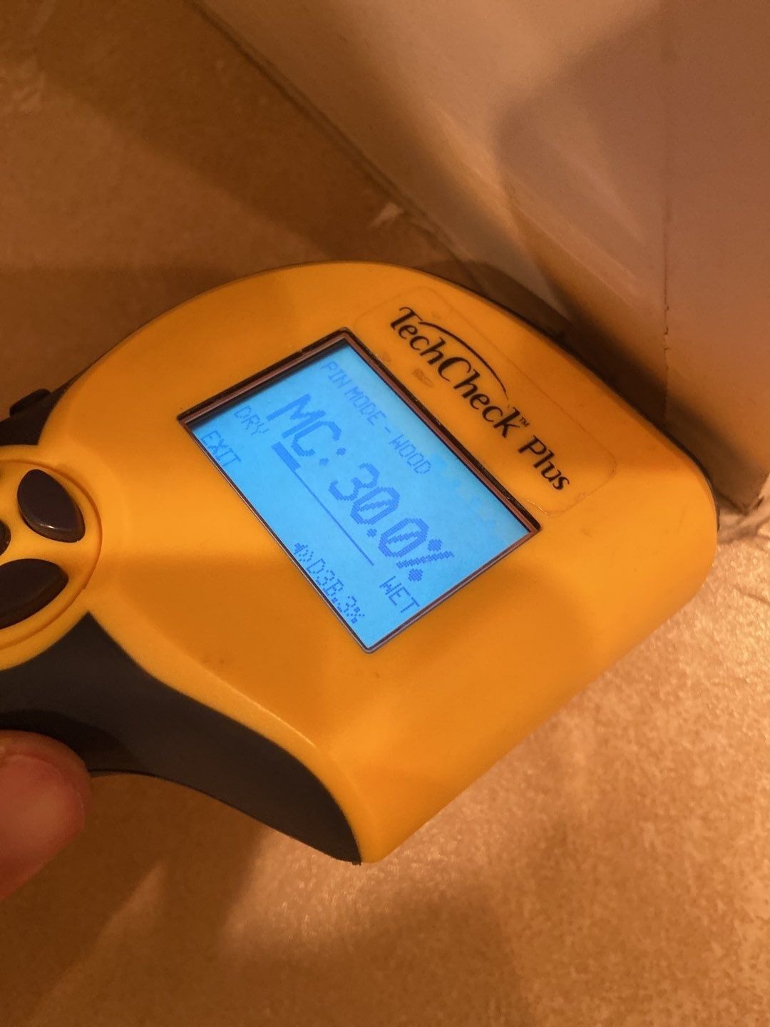 Water Damage project documentation in Princeton, TX