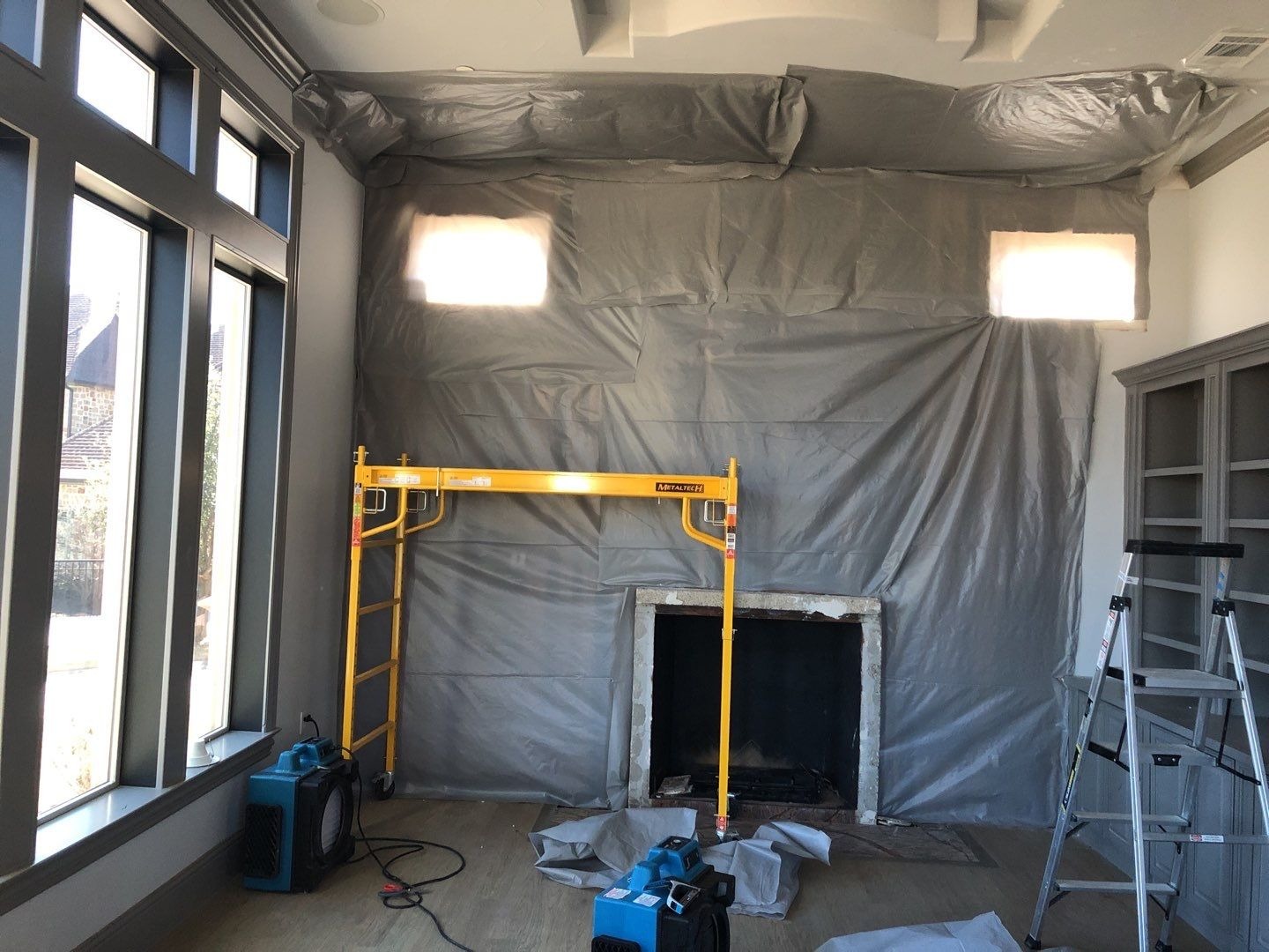 Water Damage project documentation in Prosper, TX