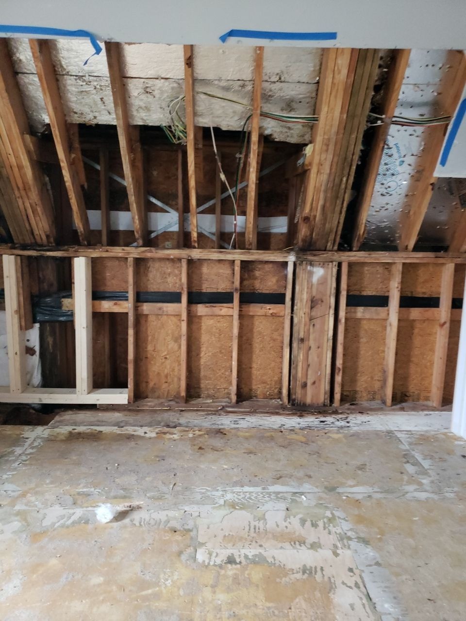 Water Damage project documentation in Prosper, TX