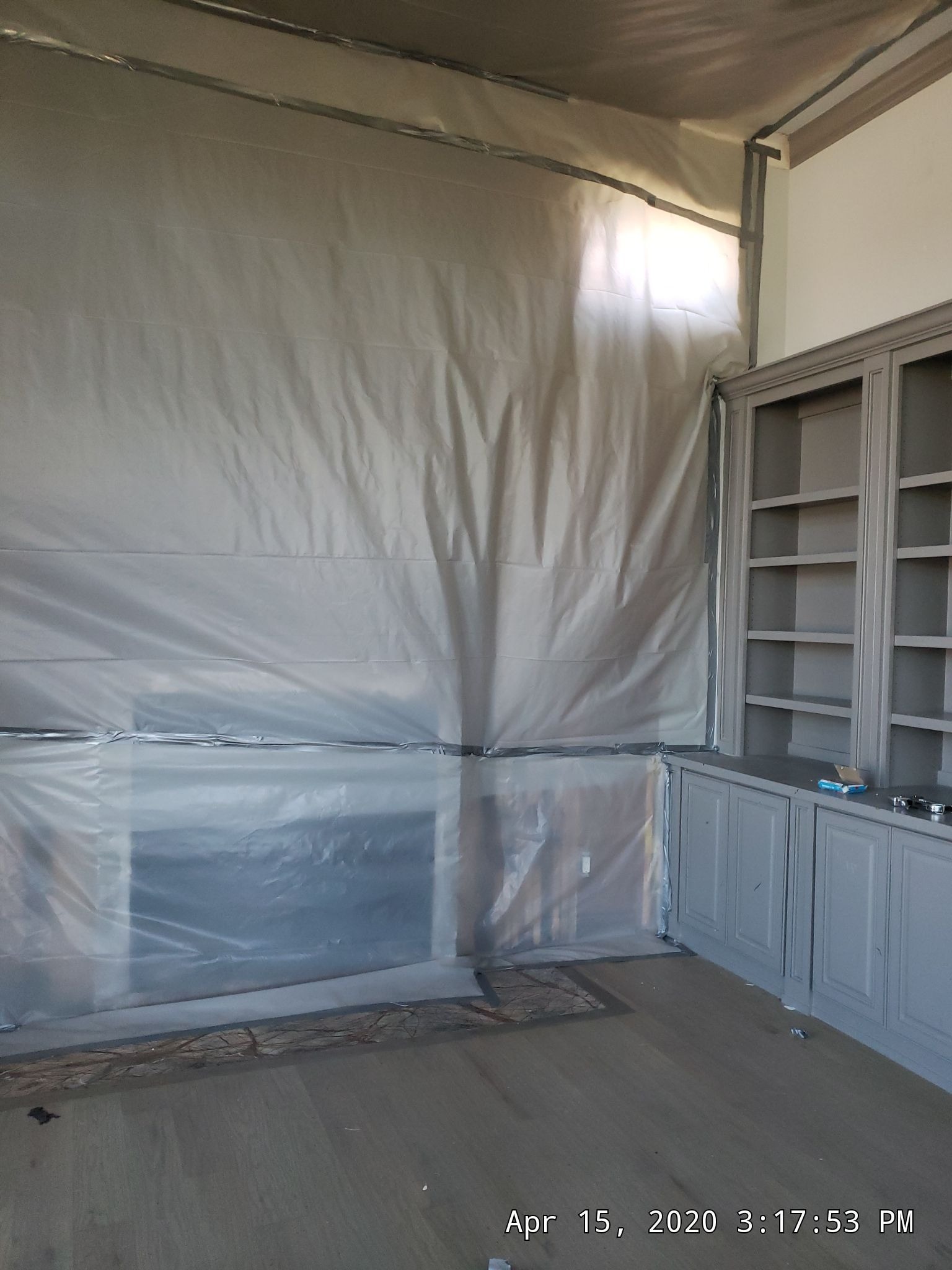 Water Damage project documentation in Prosper, TX