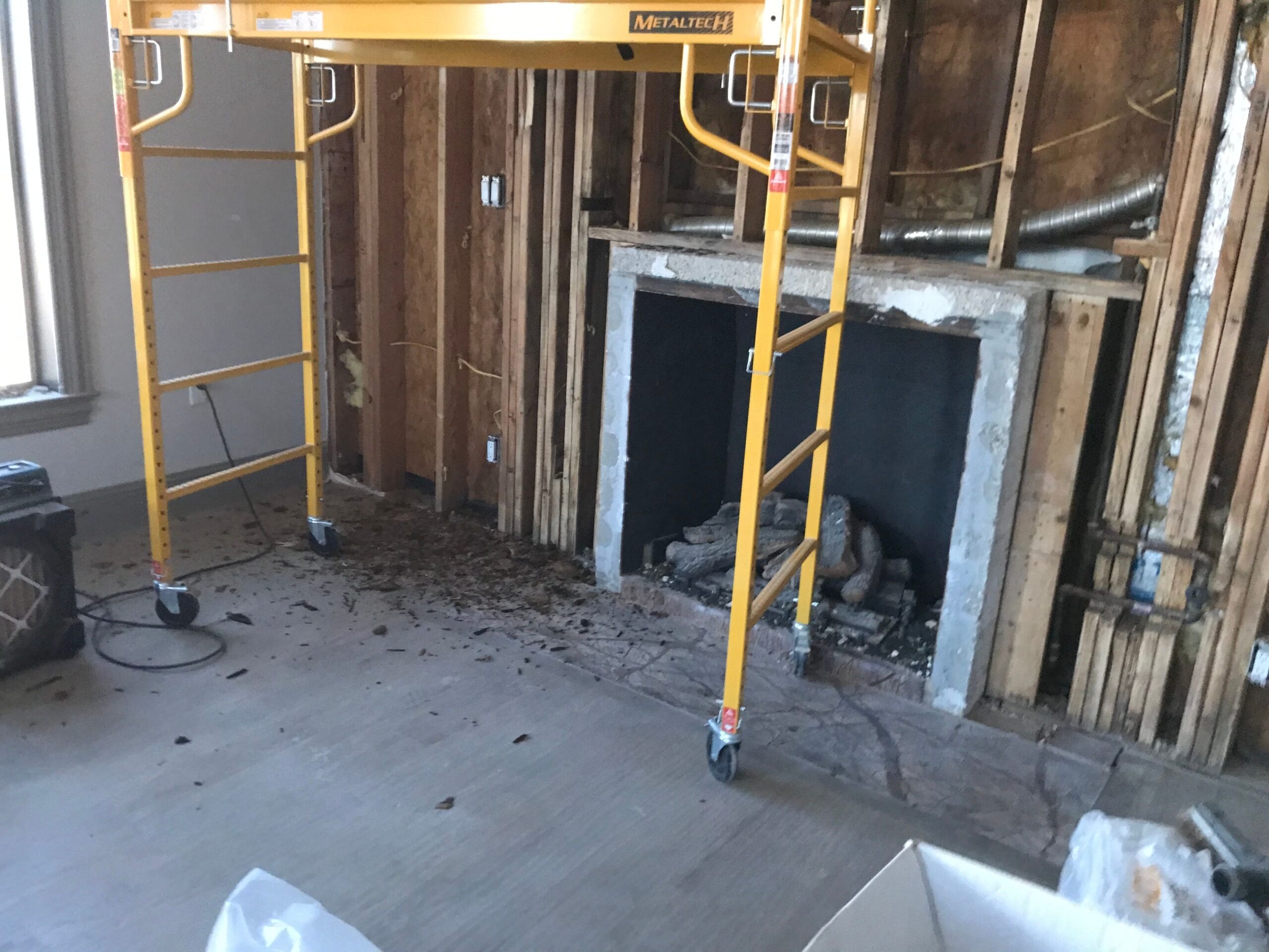 Water Damage project documentation in Prosper, TX