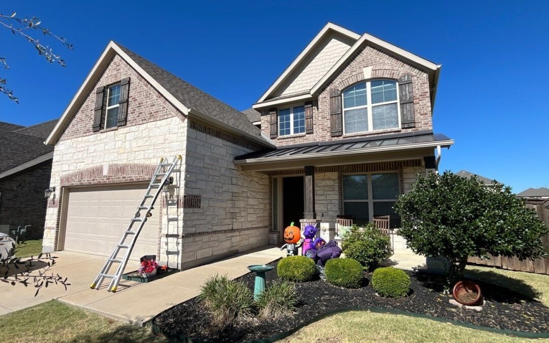 Roof Inspection in Prosper, TX After Exposed Nails and Flashing Wear Turned Up