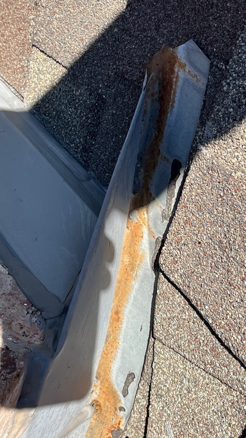 Additional exposed nail area captured during the roof inspection in Prosper, TX
