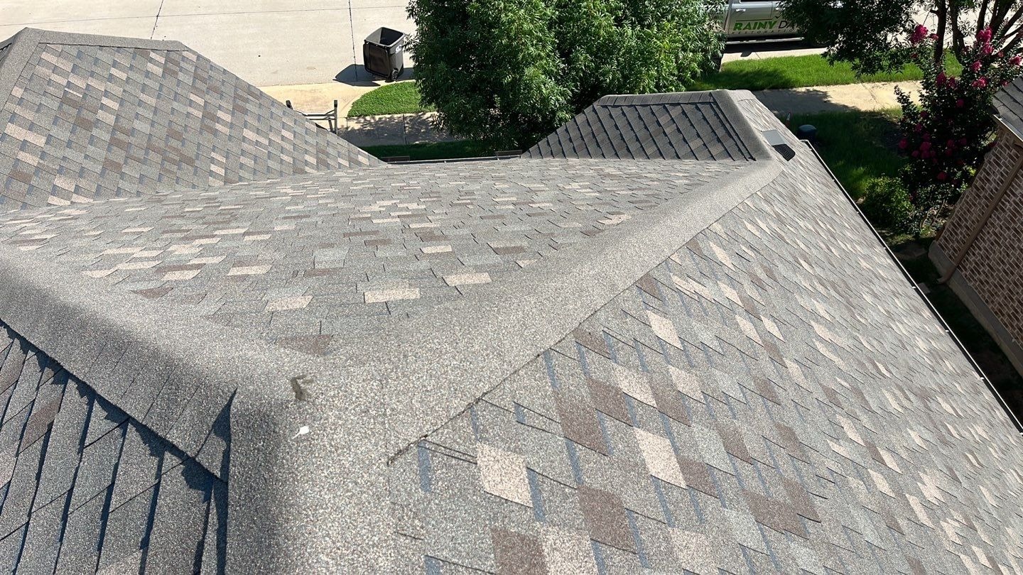 New low-profile vents installed after the roof replacement in Melissa, TX