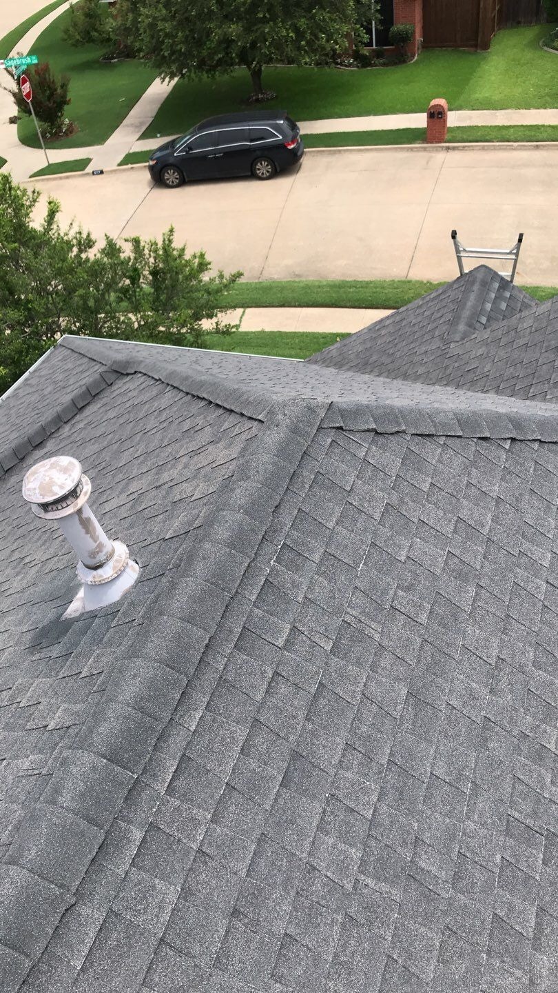 Roof Replacement project documentation in Allen, TX