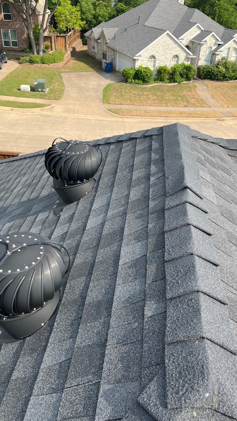 Roof Replacement project documentation in Allen, TX