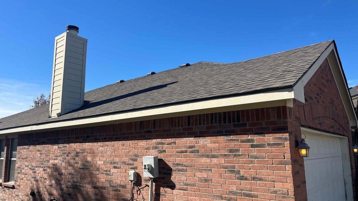 During: CertainTeed Landmark shingles going down during roof replacement in Anna