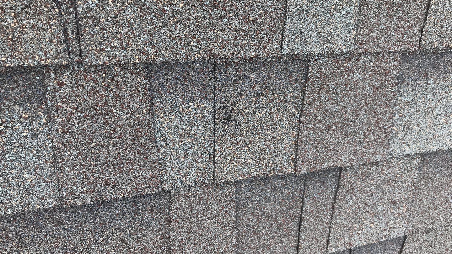 Damaged vent boot found before the roof replacement in Melissa, TX