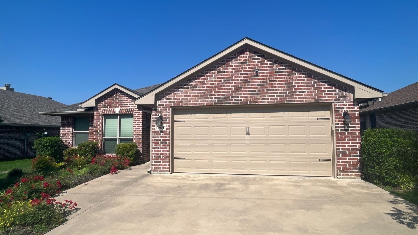 Finished roof with new vents after the roof replacement in Sherman, TX