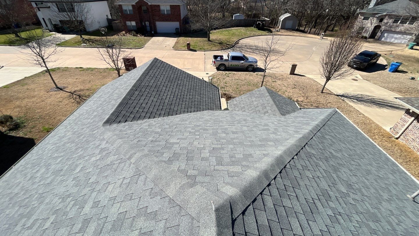 Damaged roof vent found before the roof replacement in Sherman, TX