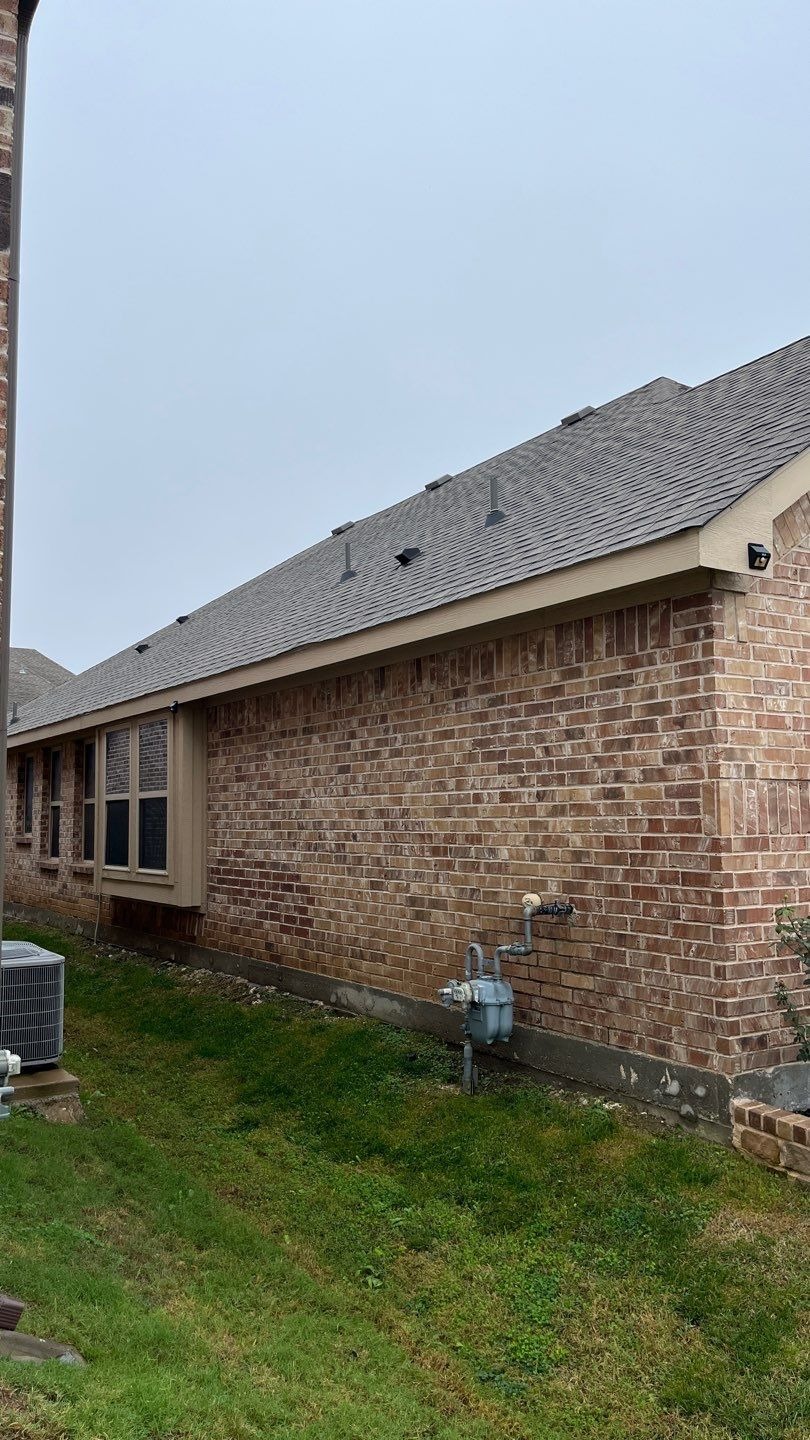Incorrectly installed roof vent identified before the roof repair in Melissa, TX
