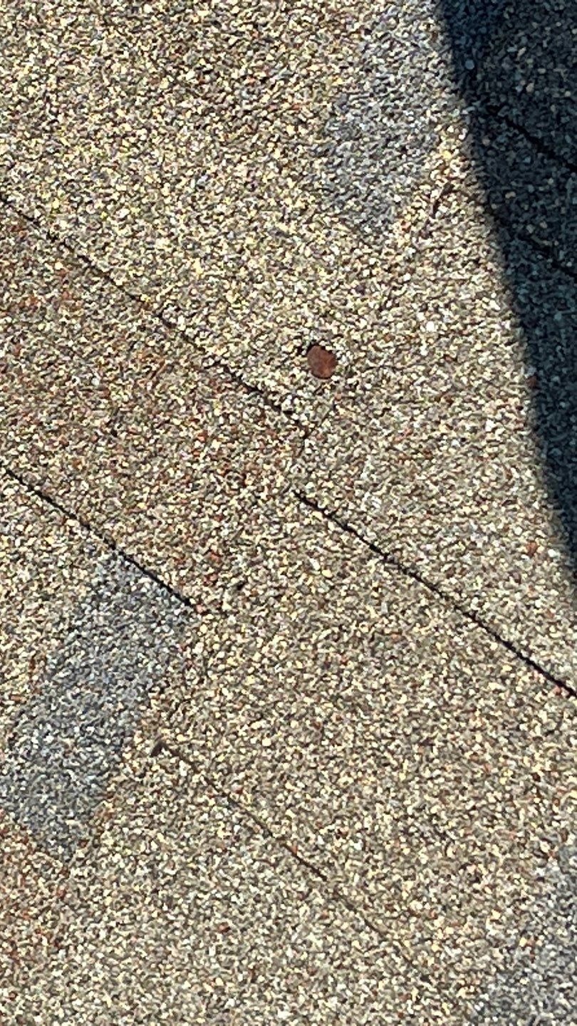 Plumbing boot showing gaps before the roof repair in Melissa, TX began