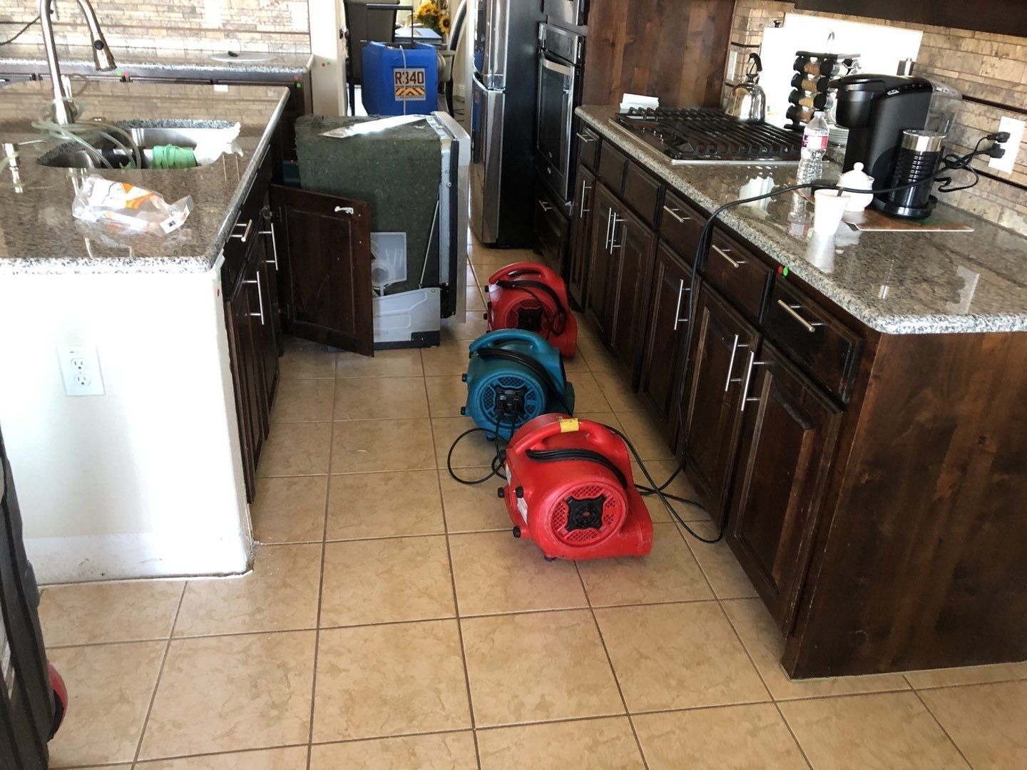 Water Damage project documentation in Sachse, TX