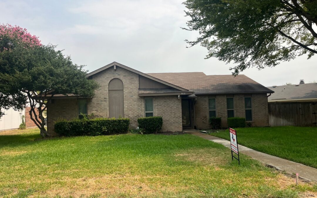 Roof Inspection in Plano, TX Finds Nail Pops and Aging Wear in a Rental