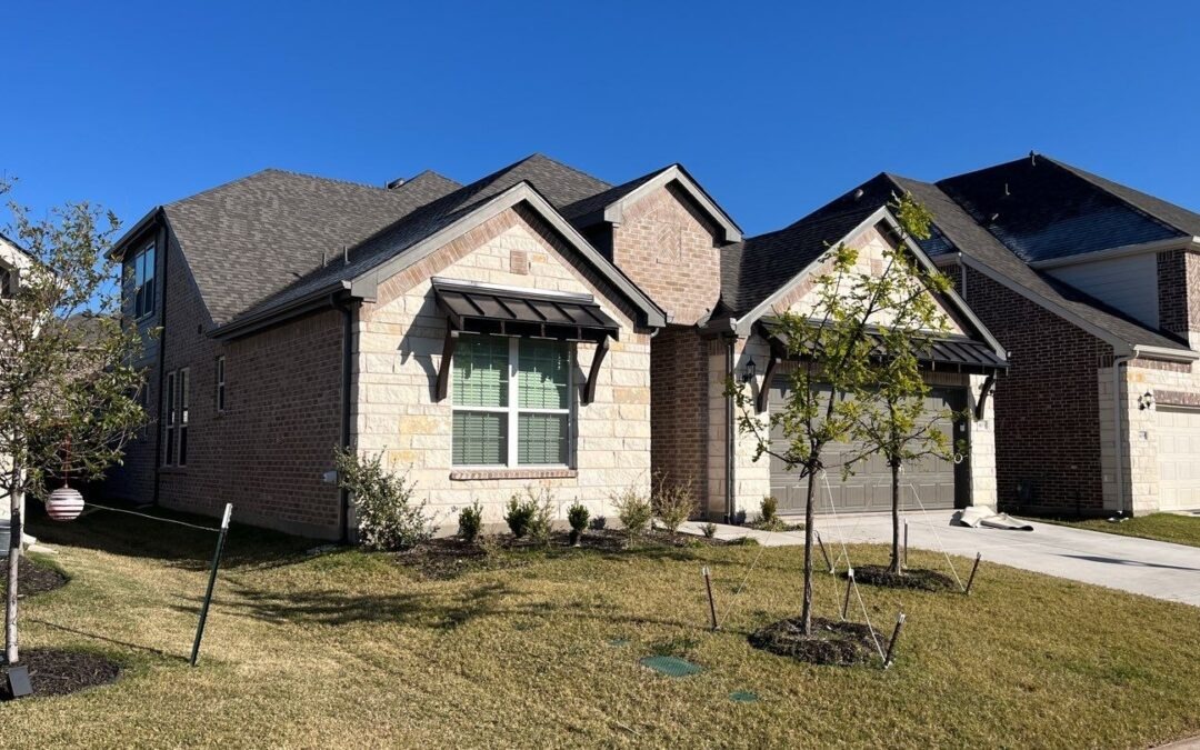Roof Replacement in Anna, TX After New-Build Hail Damage to Shingles and Gutters