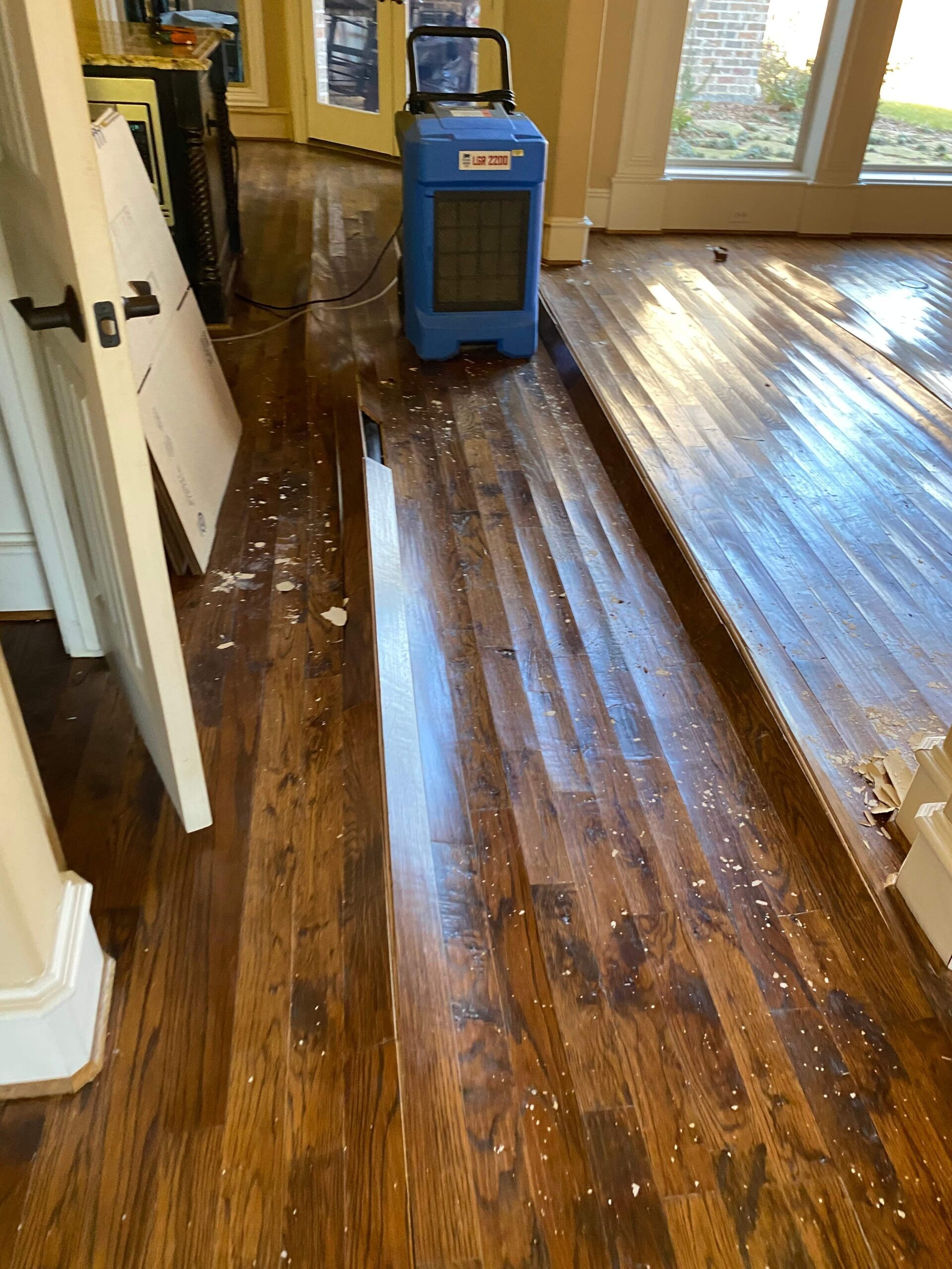 Water Damage project documentation in Dallas, TX