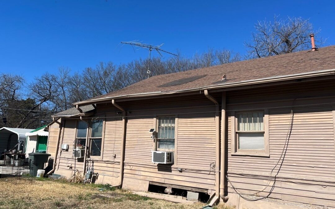 Roof Repair in Sherman, TX After Hail Damage on an Aging College Park Roof