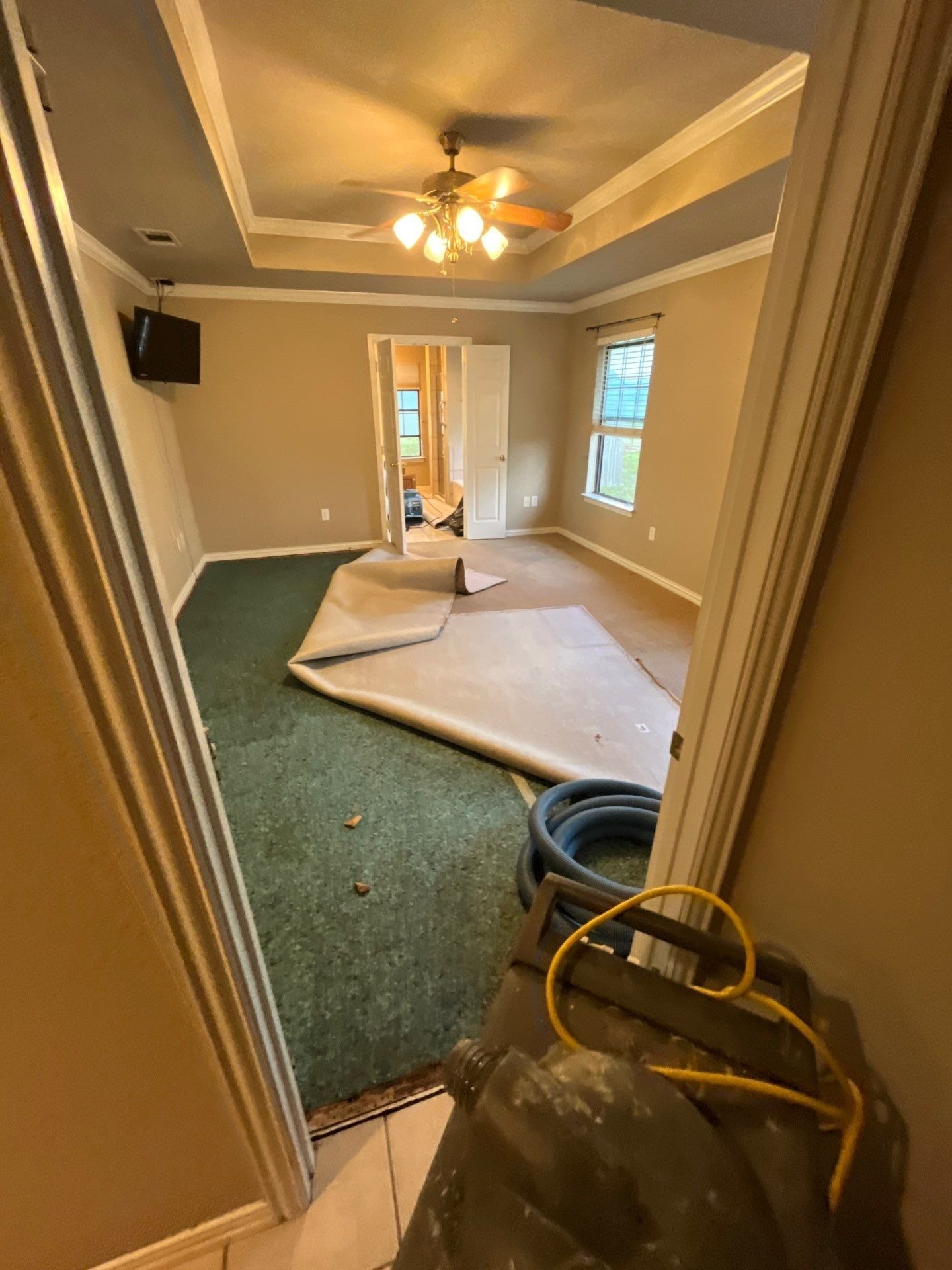 Water Damage project documentation in Oak Point, TX