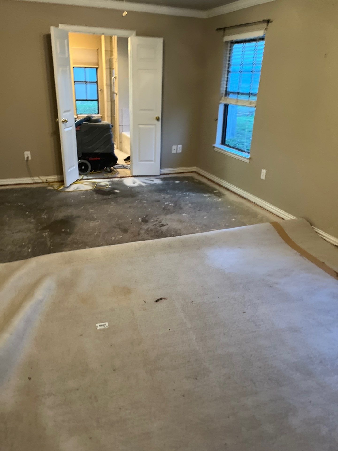Water Damage project documentation in Oak Point, TX