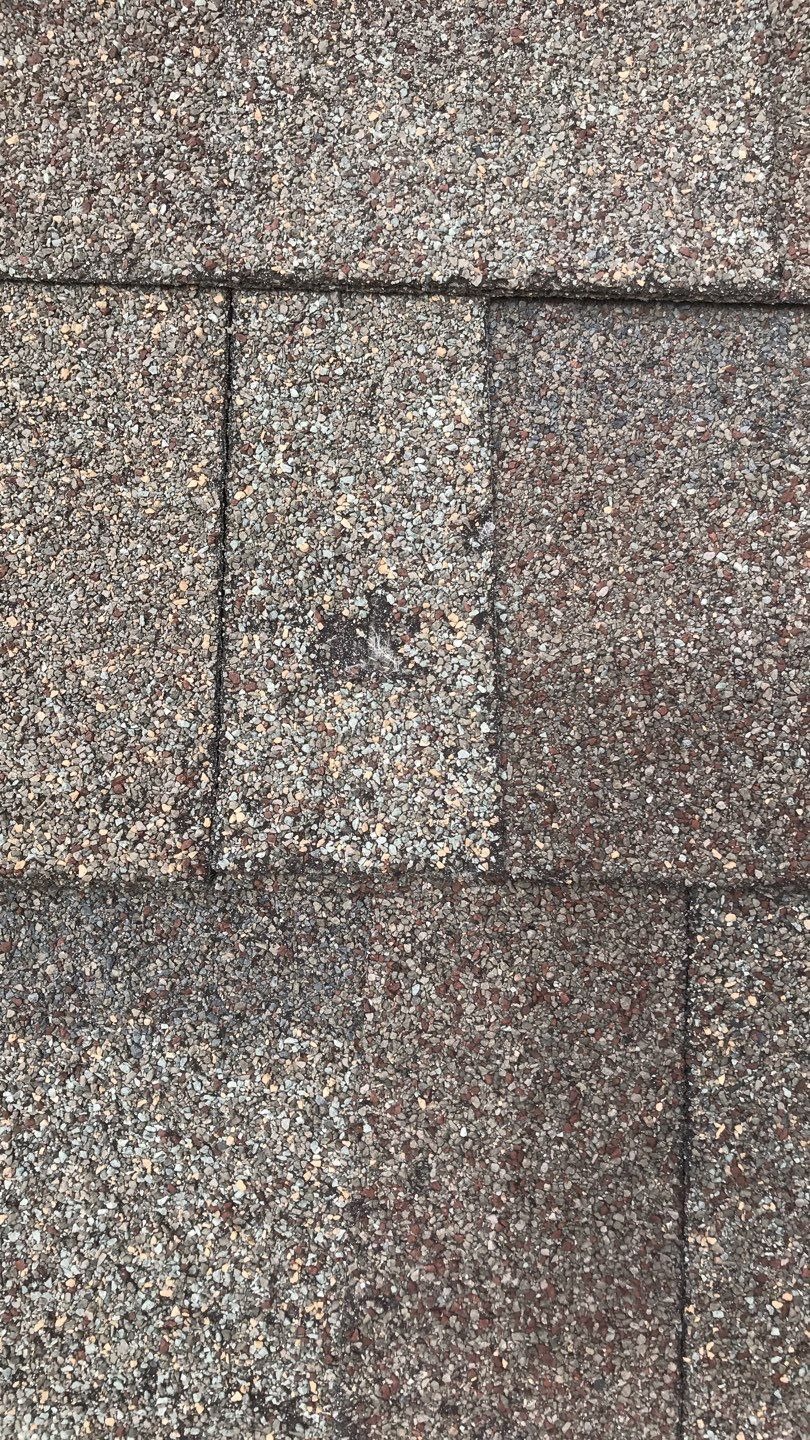 Damaged exhaust vent identified before the roof replacement in Melissa, TX