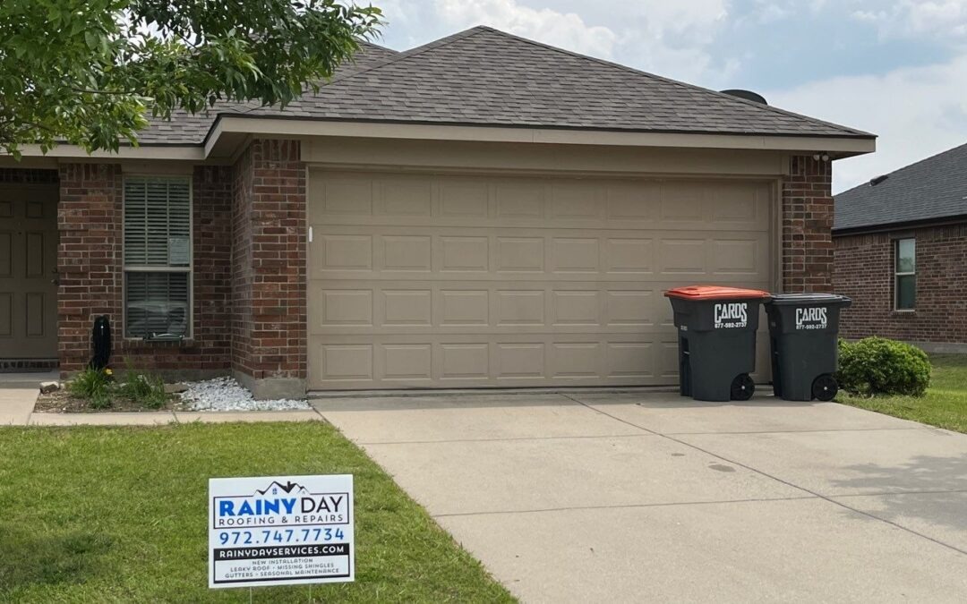 Roof Replacement in Anna, TX After Wind-Blown Shingles and Hail Damage