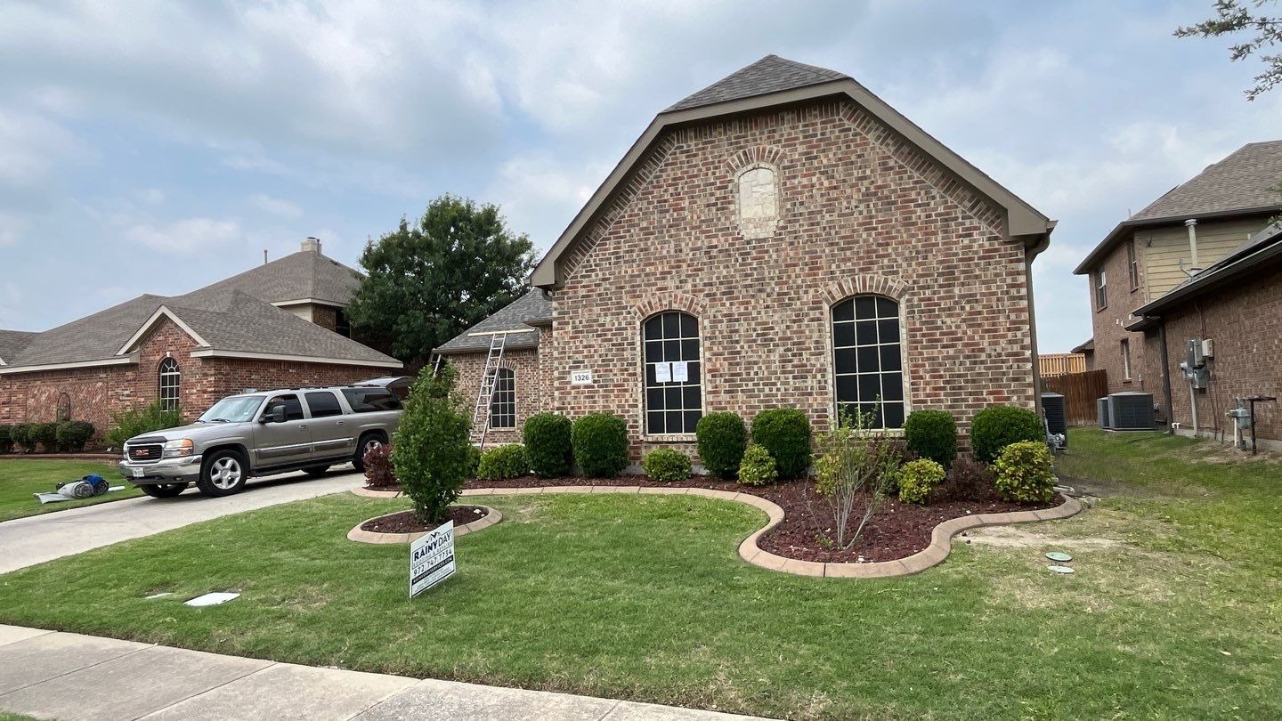 Completed class 4 shingle roof after the finished roof replacement in Allen, TX