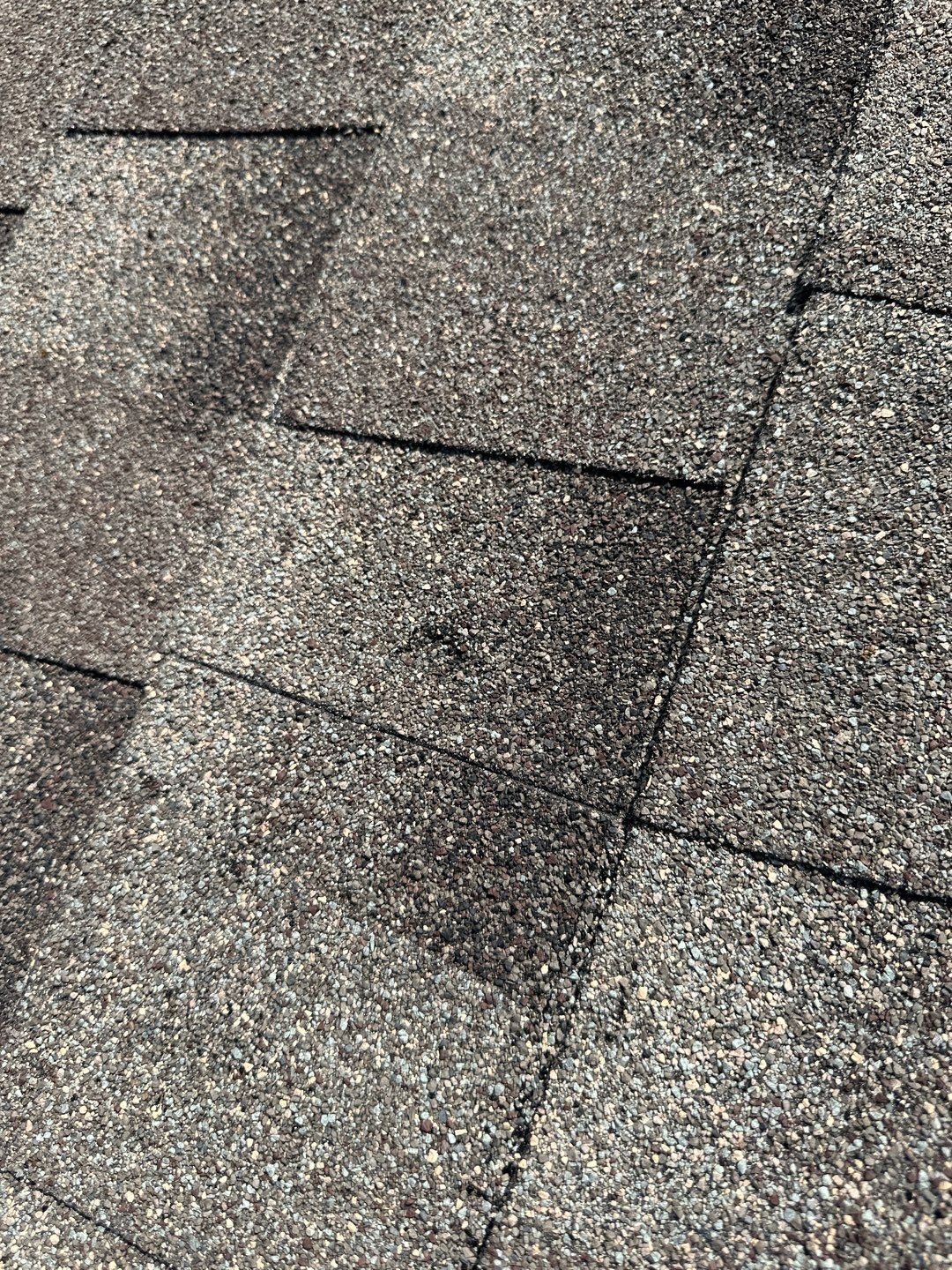 Damaged flashing area documented before the roof replacement in Allen, TX