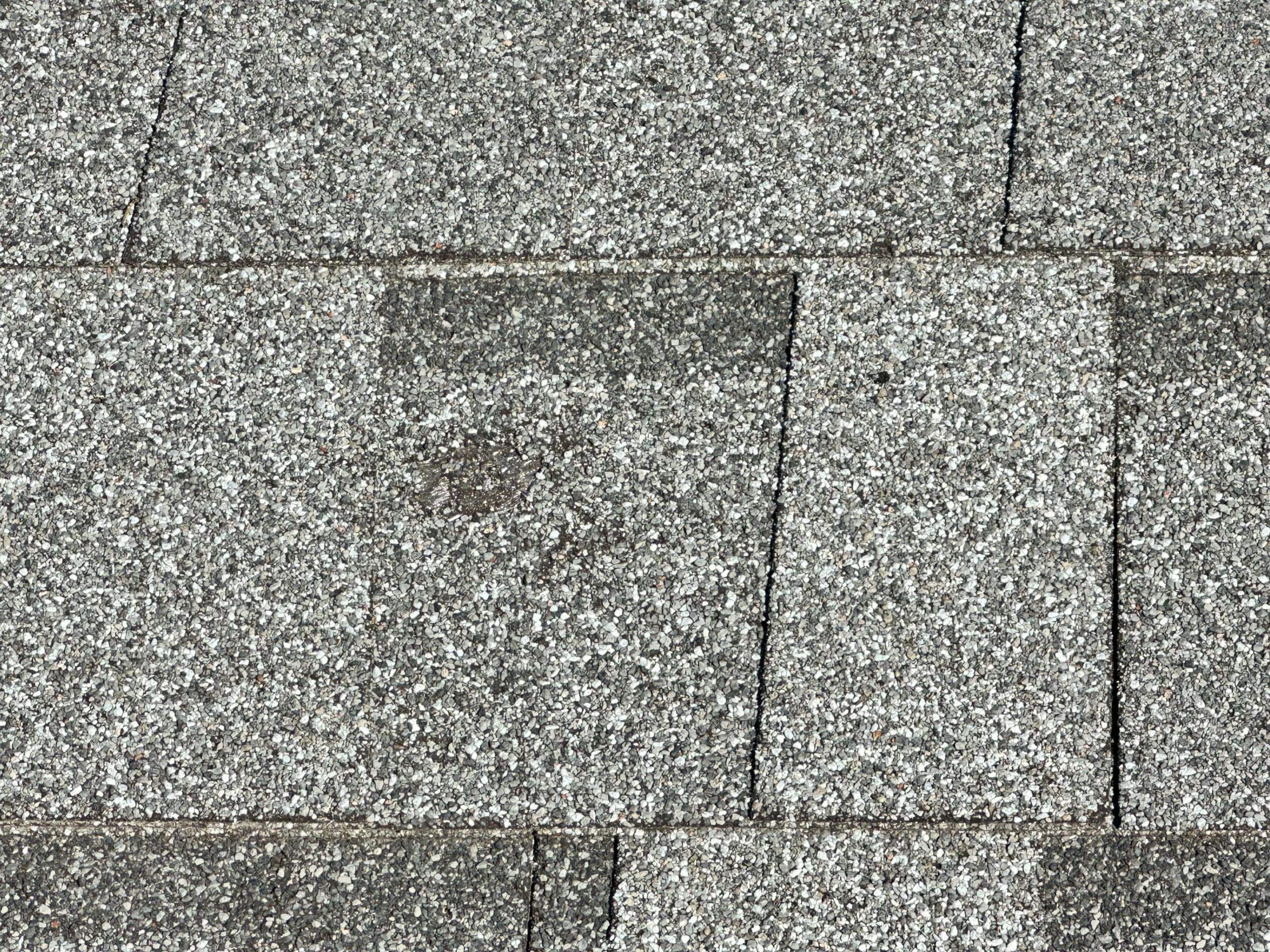 Granule loss visible on aged shingles before the roof replacement in Allen, TX